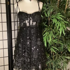 Jump Apparel
3D Floral With Sequins Dress, size 9/10